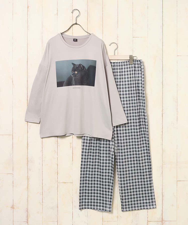 CAT DAYルームウェア上下セット