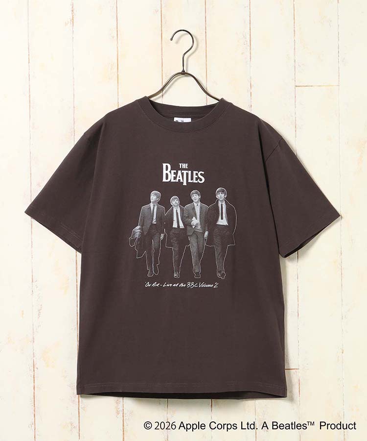 THE BEATLESレコードプリントTシャツ