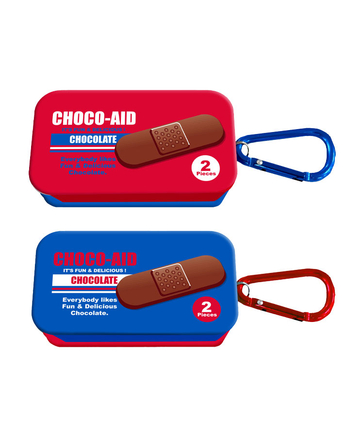 チョコエイド カラビナ付きミニミニティン