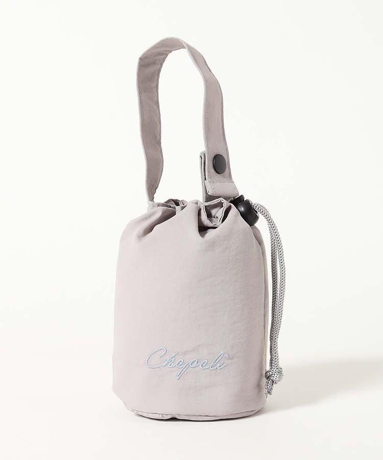 刺繍保冷巾着おにぎりポーチ