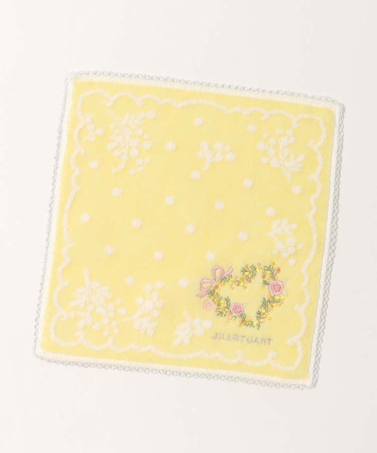 JILL STUARTミモザハートリースタオルハンカチ