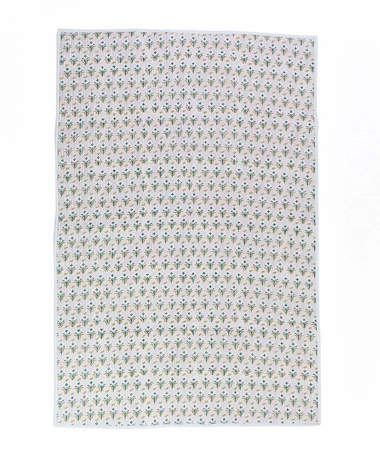 ブロックプリントイブルマットS