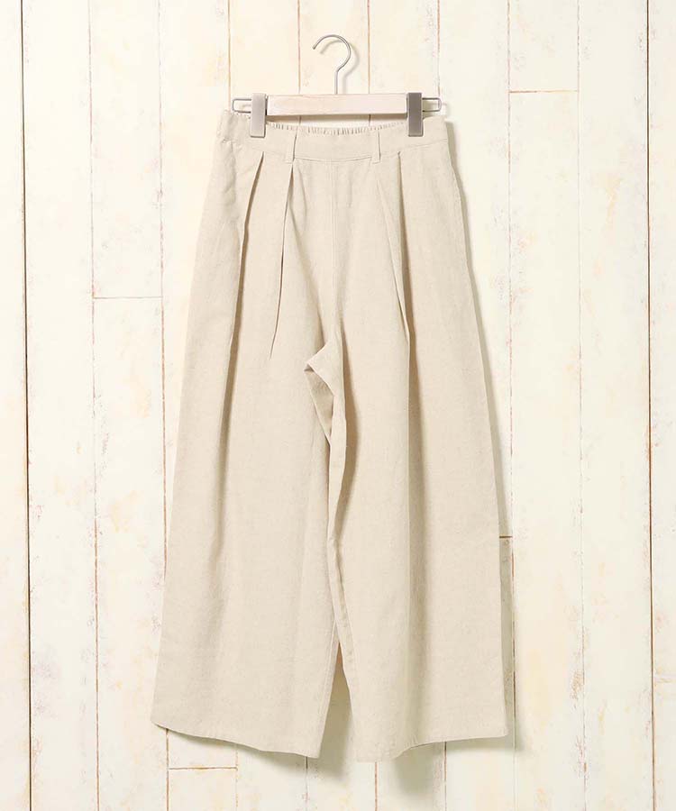 シンプルタックパンツ