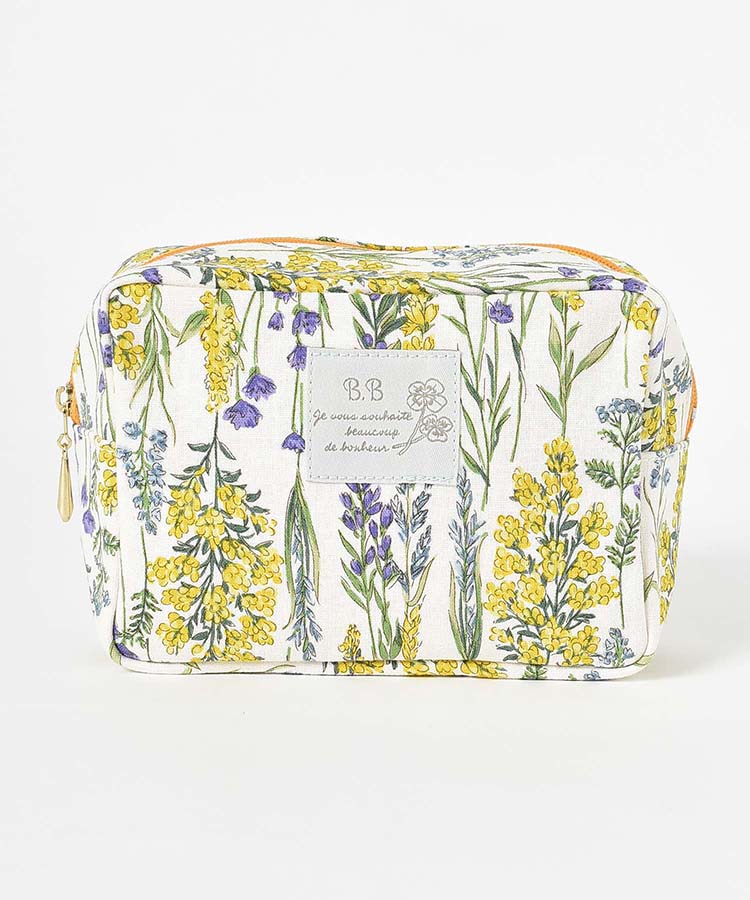 ミモザスクエアポーチ