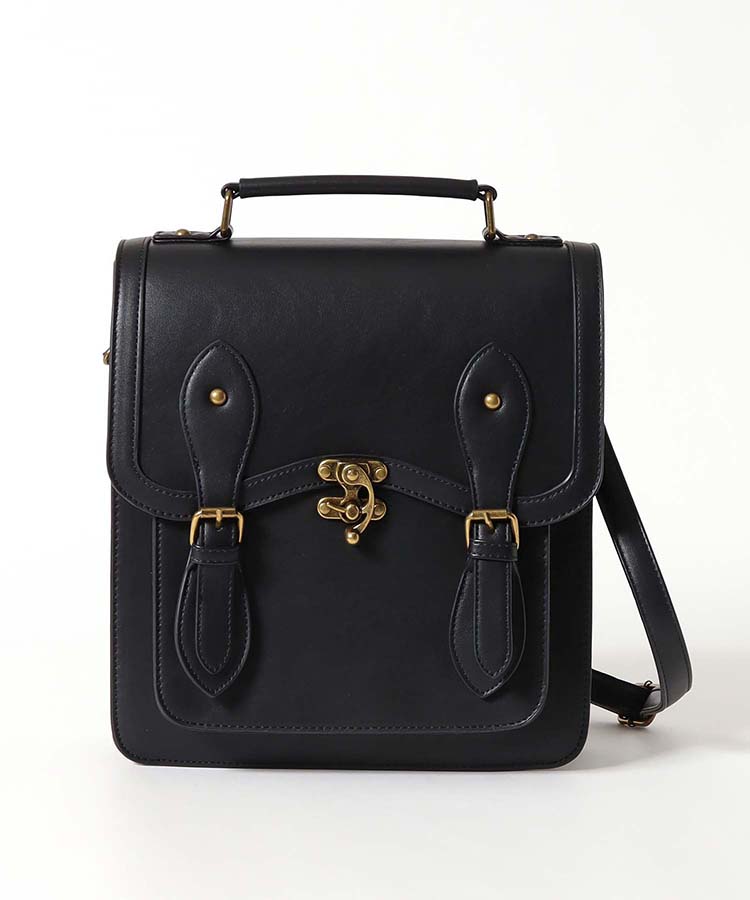 3WAY縦型サッチェルショルダー