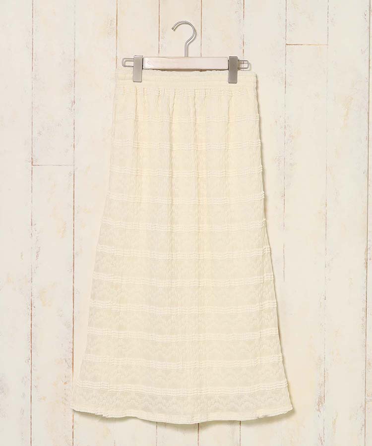 ジャガードカットソースカート