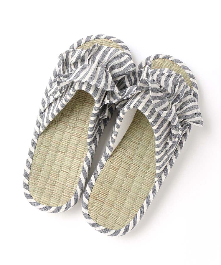 い草フリルスリッパ