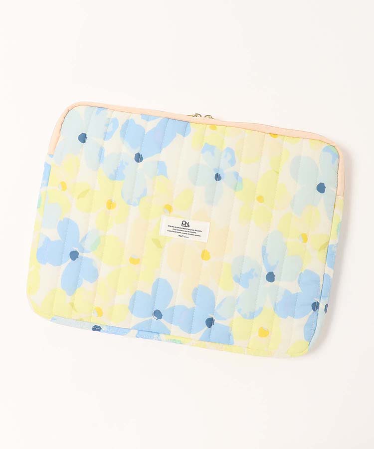 【WEB限定】フラワーはっ水キルティングPCケースL