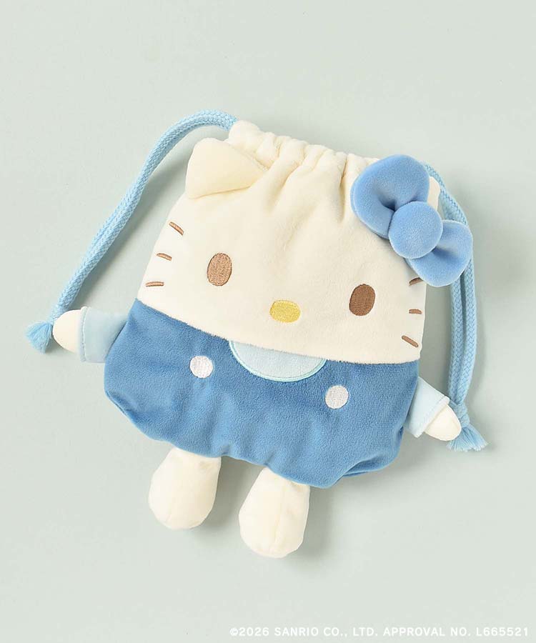 【WEB予約 3/12～順次発送】Bleu Bleuet×サンリオキャラクターズマスコット巾着