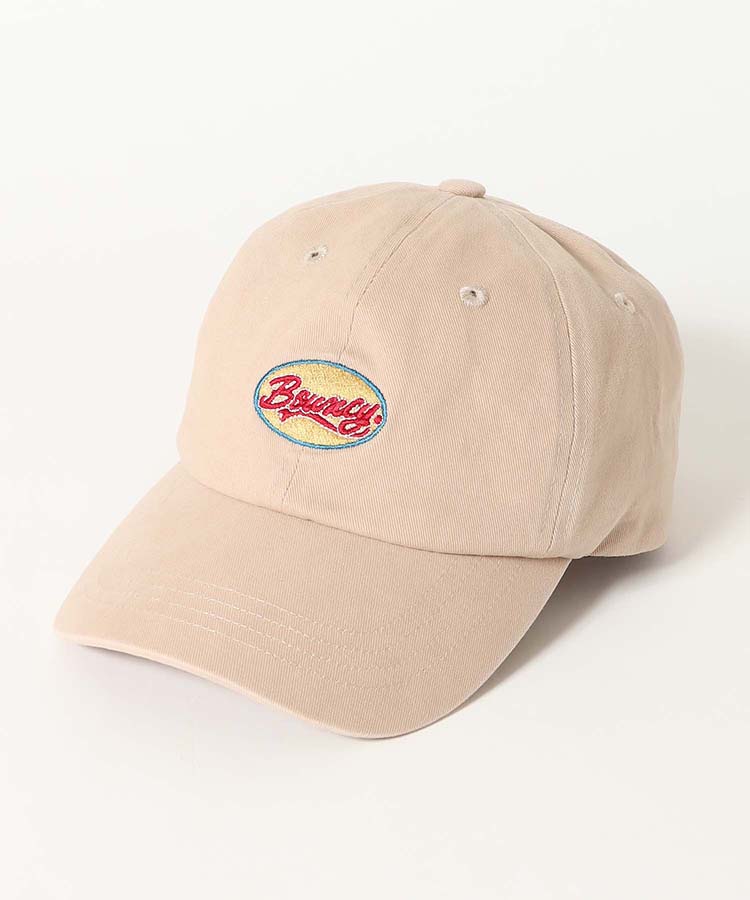 Bouncy.ロゴ刺繍キャップ