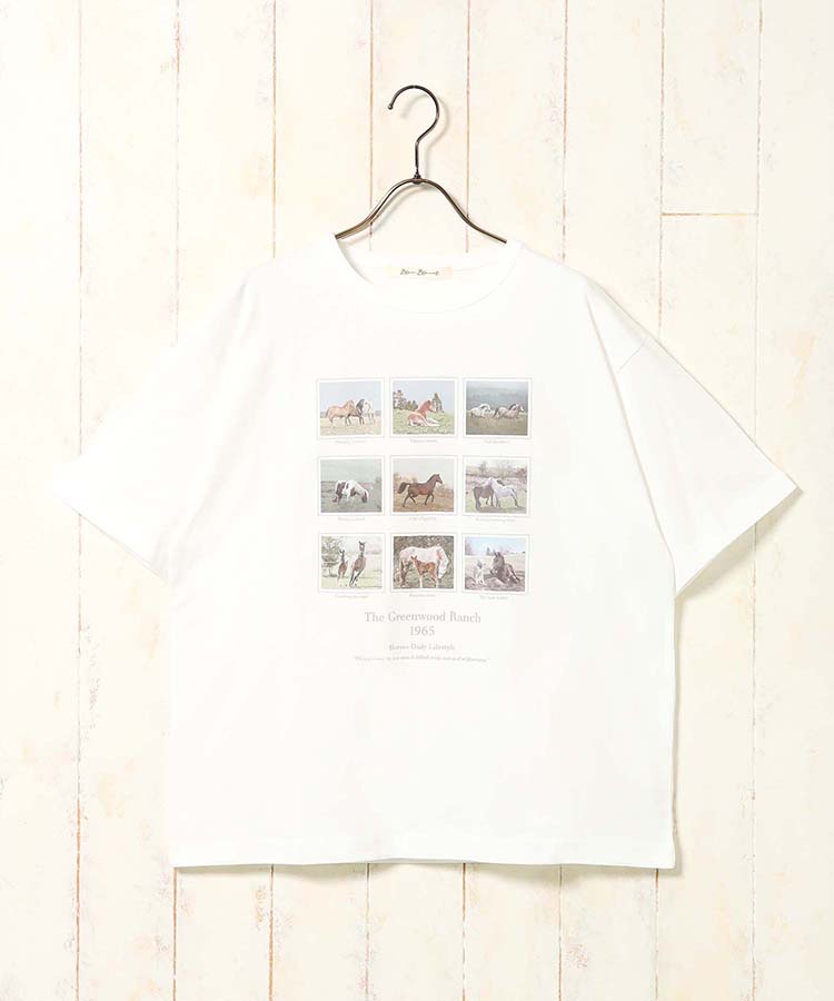 HORSEフォトTシャツ