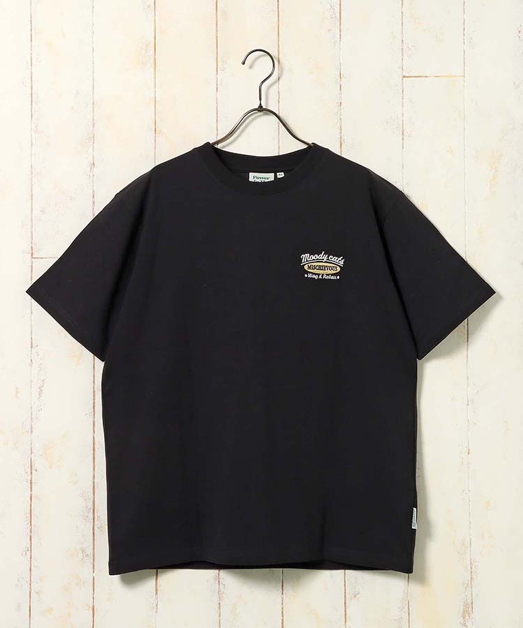 のんびりcat刺繍Tシャツ