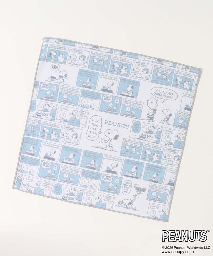 スヌーピースモーキーパステルくっつくランチクロス