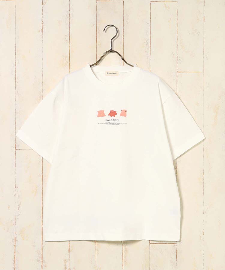 海の生き物ぷっくりTシャツ