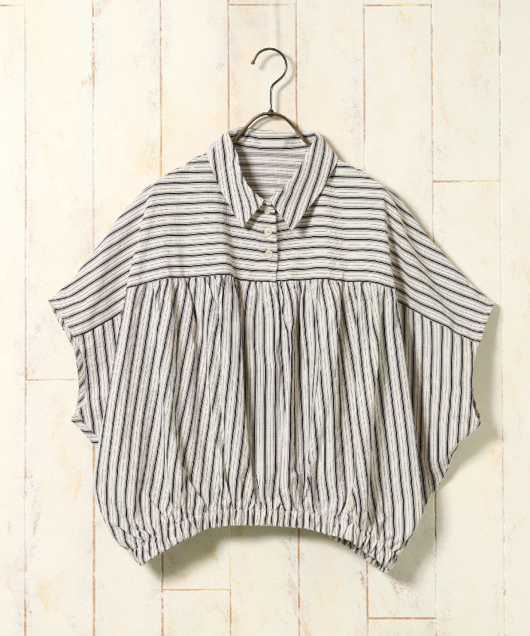 ≪SALE≫マルチストライプブラウス