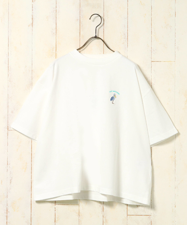 ≪SALE≫ハシビロコウ刺繍Tシャツ