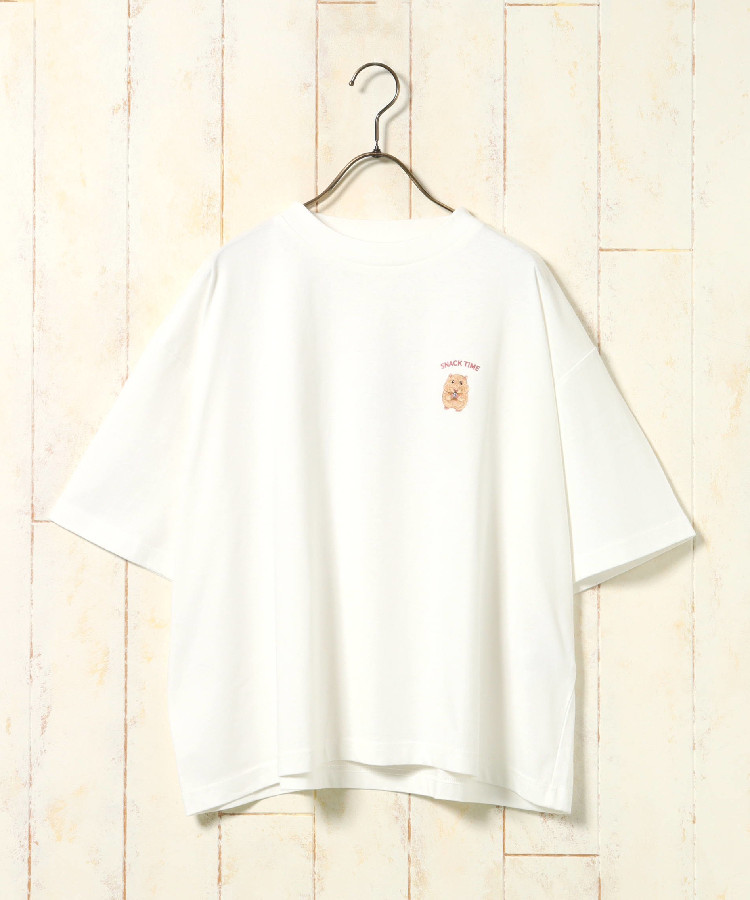 ≪SALE≫ハムスター刺繍Tシャツ