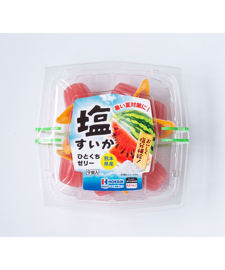 熊本県産塩すいかひとくちゼリー