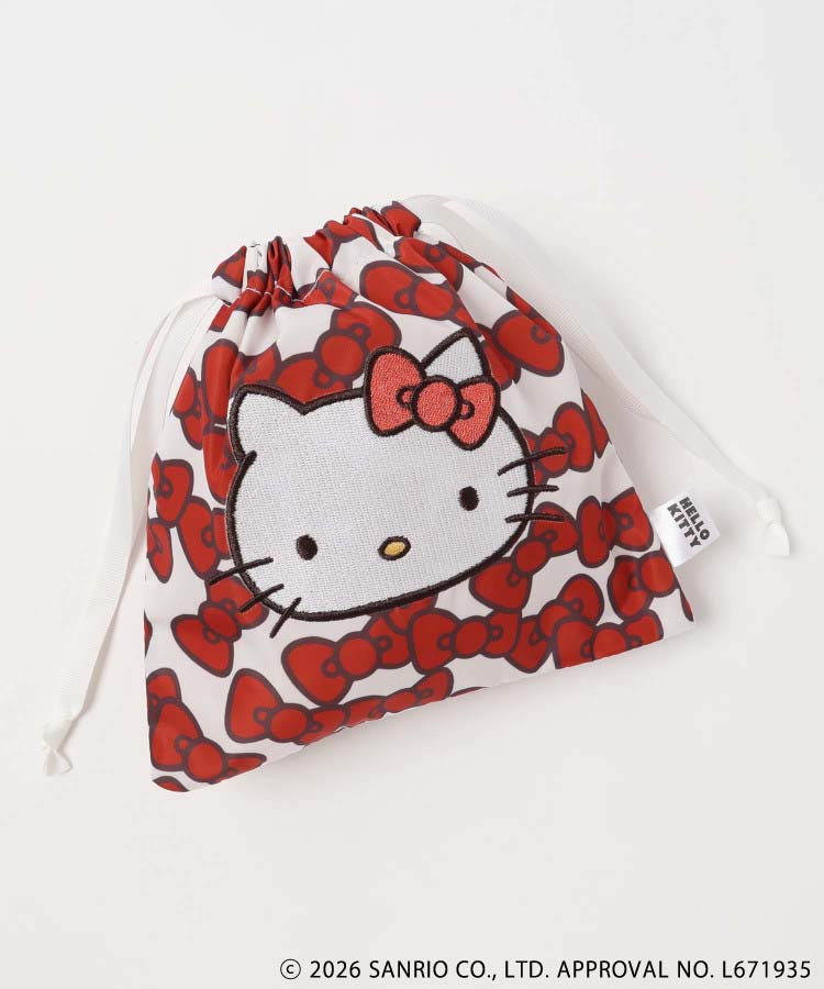 【WEB限定】HELLO KITTY RIBBON 巾着