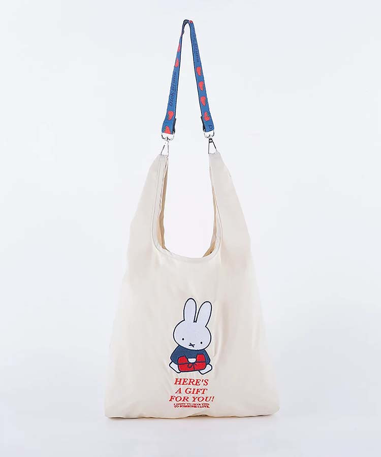 DickBruna ストラップ付きショッパーバッグ