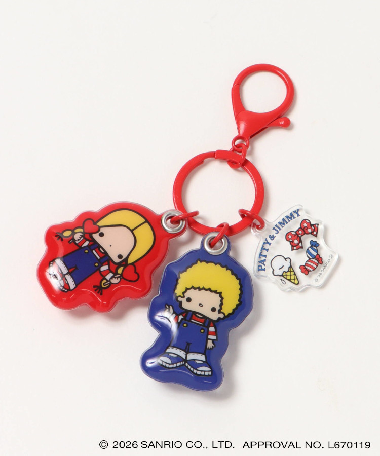 【WEB予約 8/8～順次発送】レトロサンリオキャラクターズ 3連キーホルダー