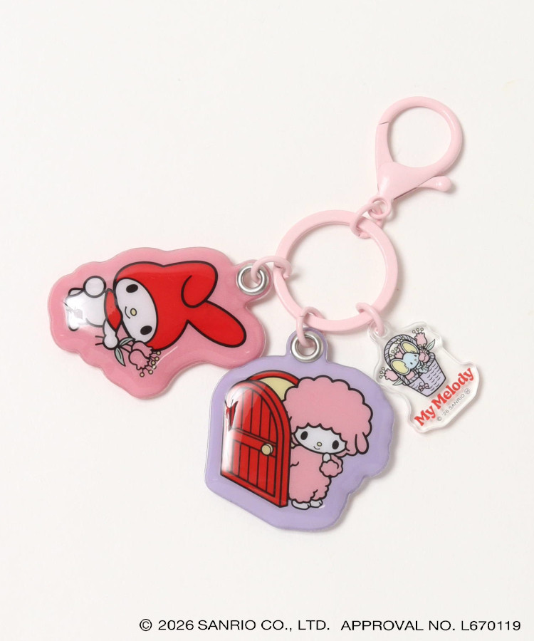 【WEB予約 8/8～順次発送】【WEB限定】レトロサンリオキャラクターズ 3連キーホルダー