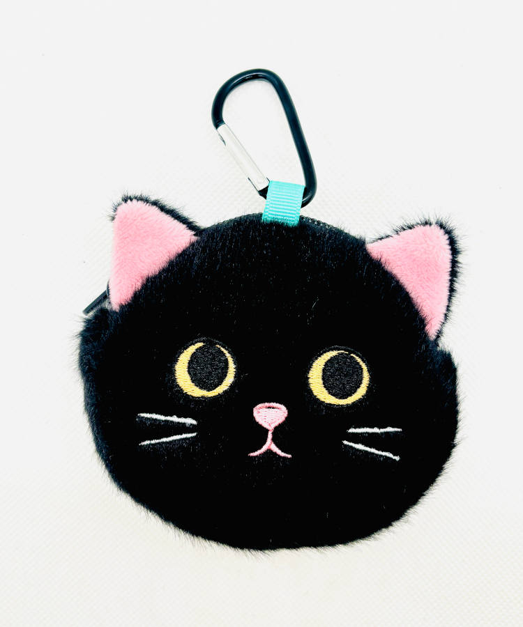 【WEB限定】エウレカ クロネコフェイスポーチ