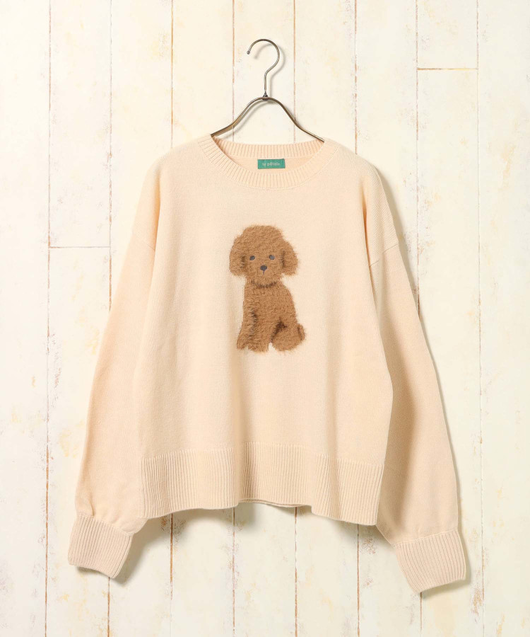 le petale dogニットプルオーバー
