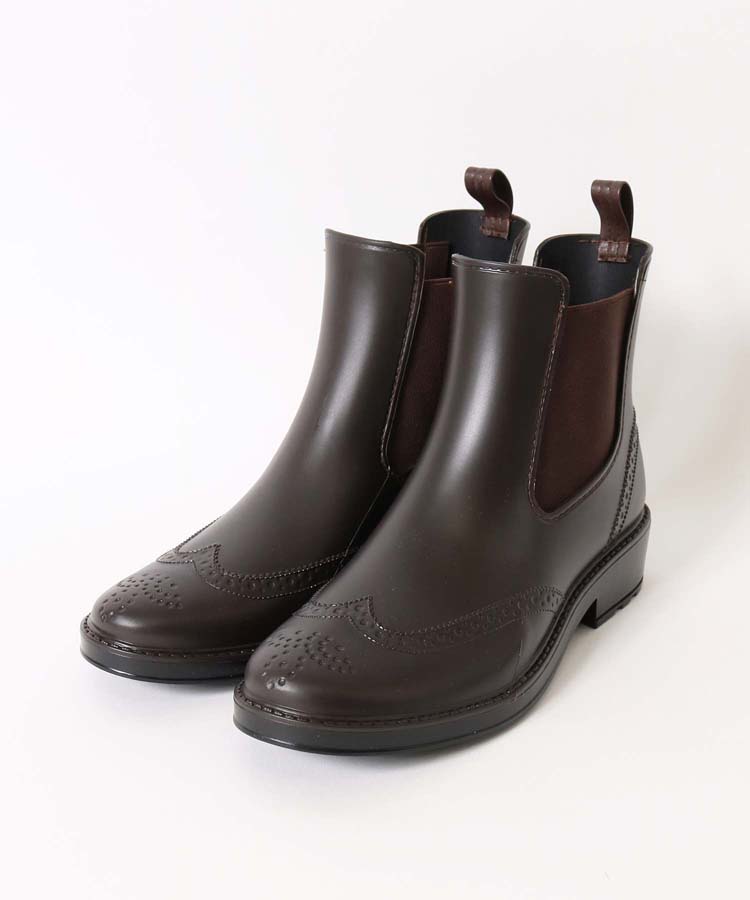 ≪OUTLET≫ウィングチップレインブーツ