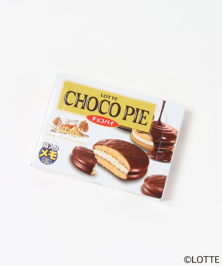 お菓子の箱メモ