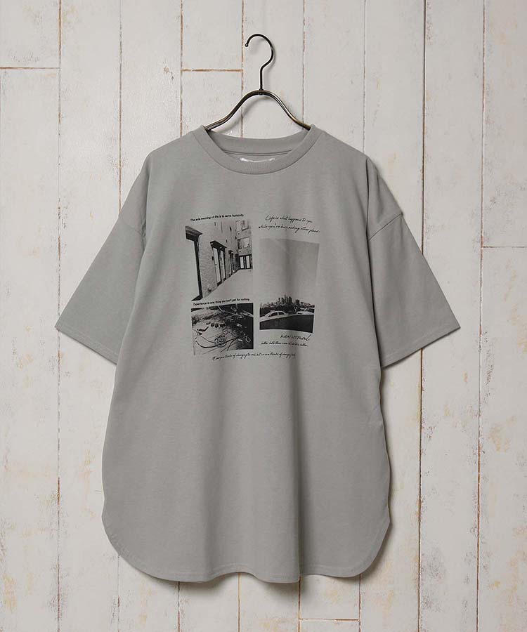 ≪SALE≫前後プリントTシャツ