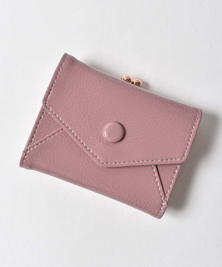 ≪SALE≫エナメル三つ折財布