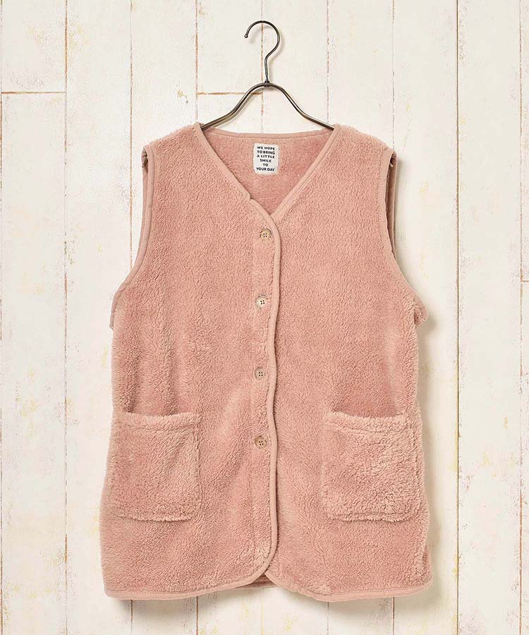 ≪SALE≫シープタッチノーカラーベスト
