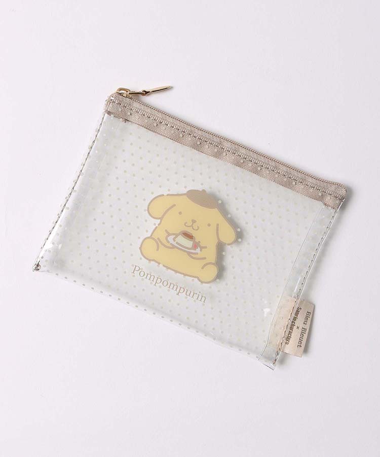 ≪SALE≫サンリオキャラクターズビニールドットミニフラットポーチ