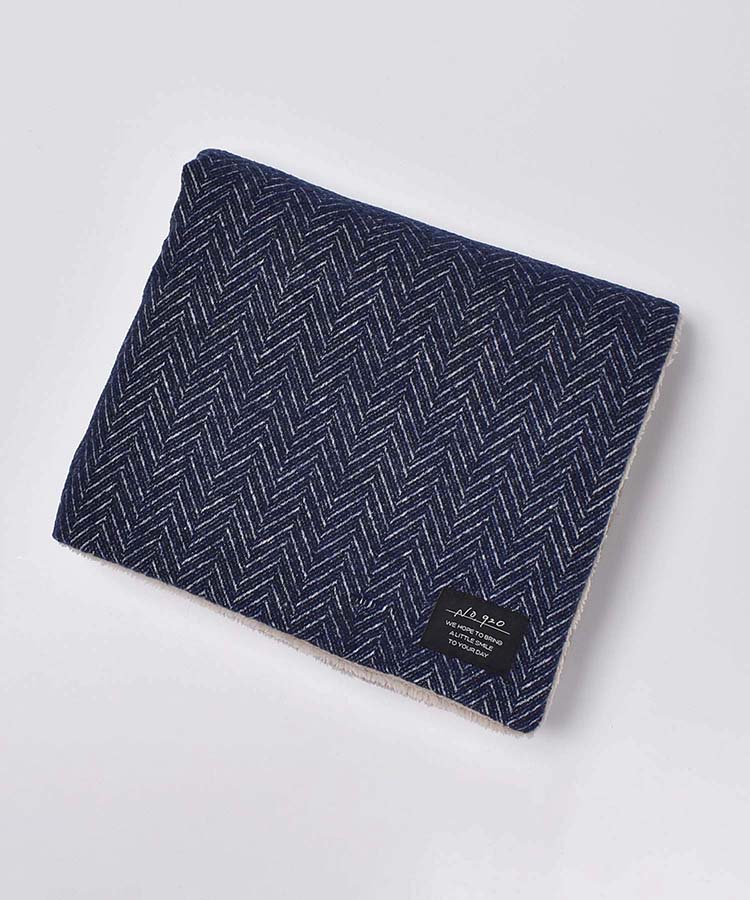 ≪OUTLET≫クラシックヘリンボーン3wayブランケット