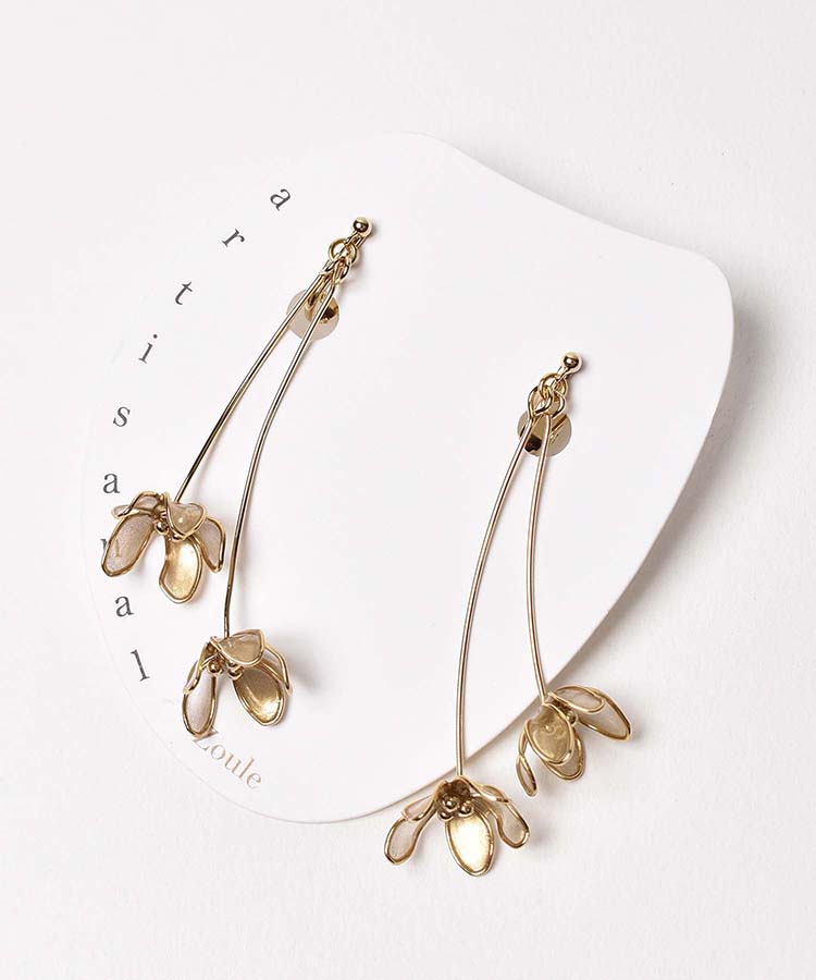 ≪OUTLET≫minidipflowerイヤリング