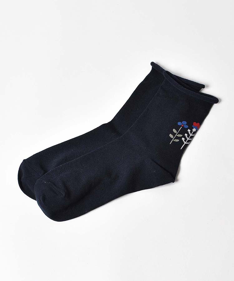 ≪SALE≫バックフラワーソックス