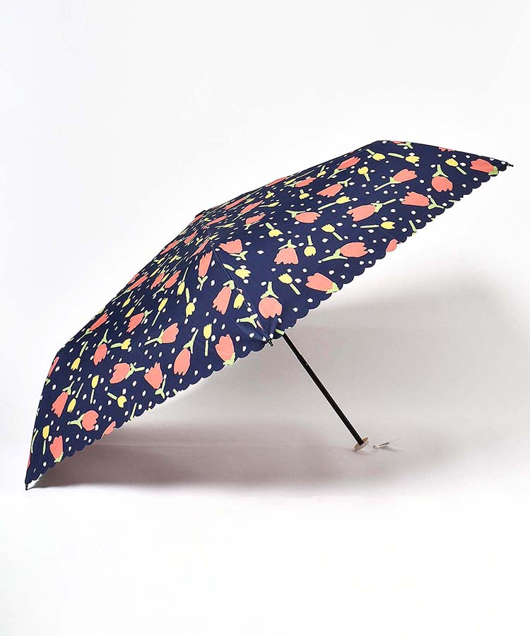 チューリップドットレトロジャンプ雨折傘