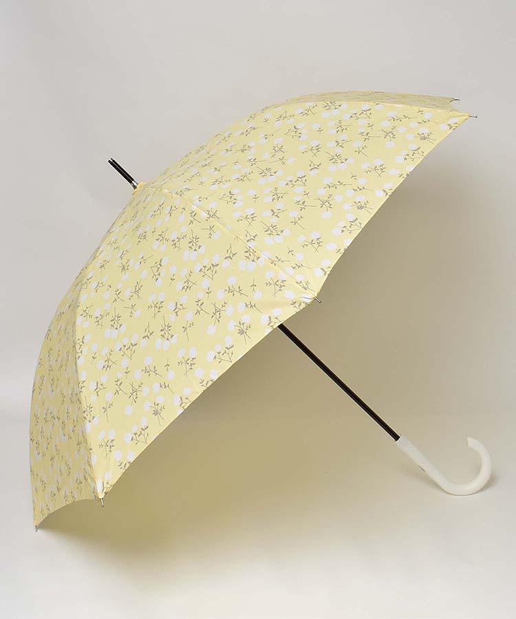 ≪SALE≫超撥水コットンフラワー雨長傘