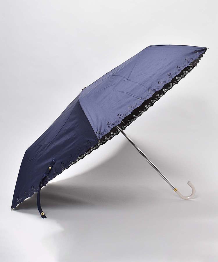 トリプルフラワーヒートカット晴雨兼折傘