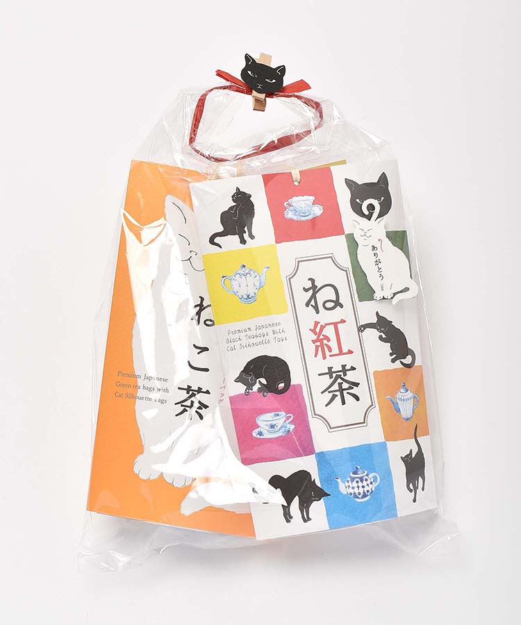 ラッピングねこ茶