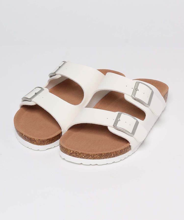 ≪OUTLET≫2ベルトフラットサンダル