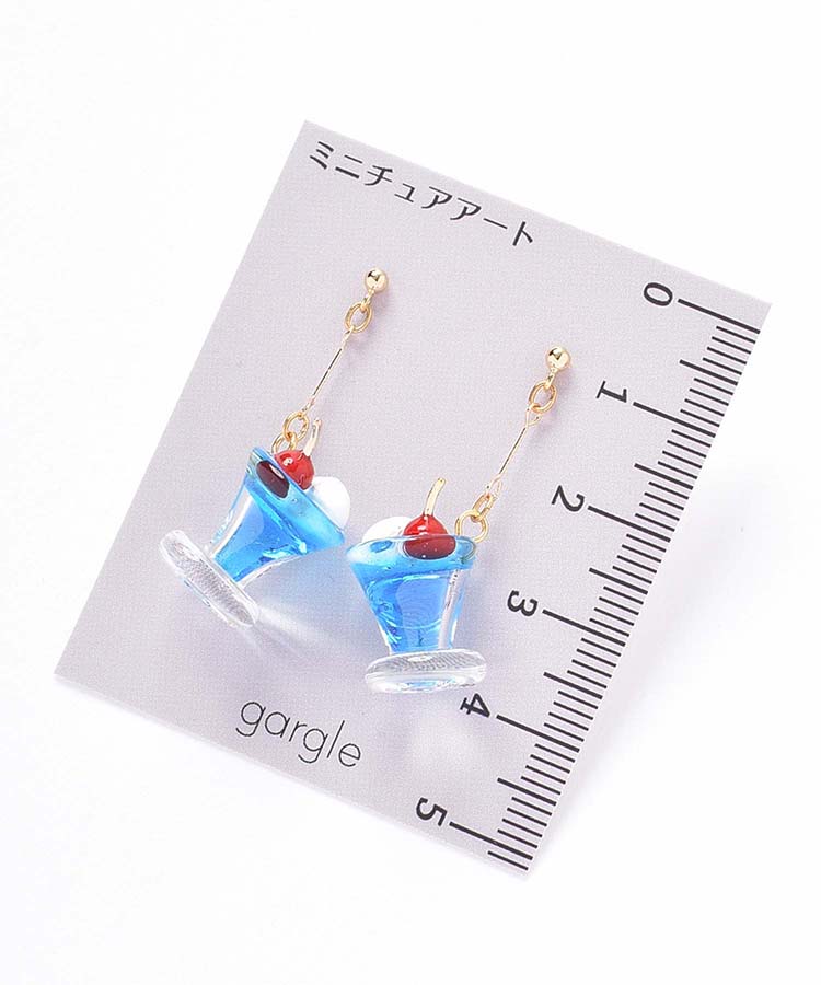 ≪SALE≫クリームソーダピアス
