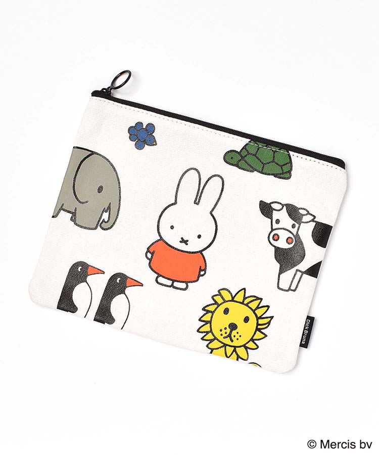 ≪SALE≫BRUNA ANIMALSフラットポーチ