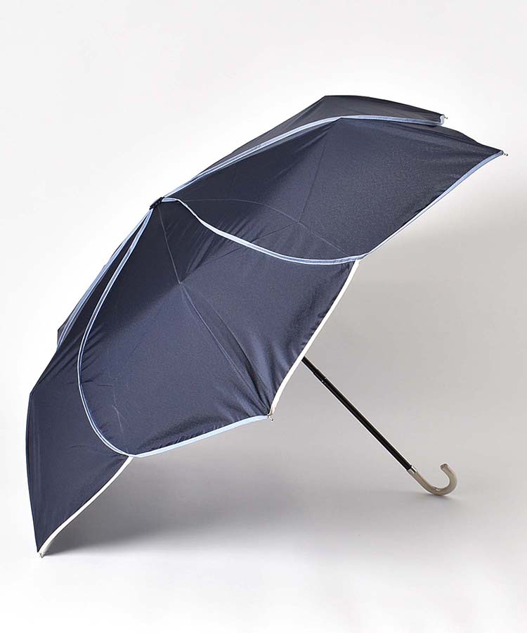 ≪OUTLET≫バイカラーパイピング雨折傘