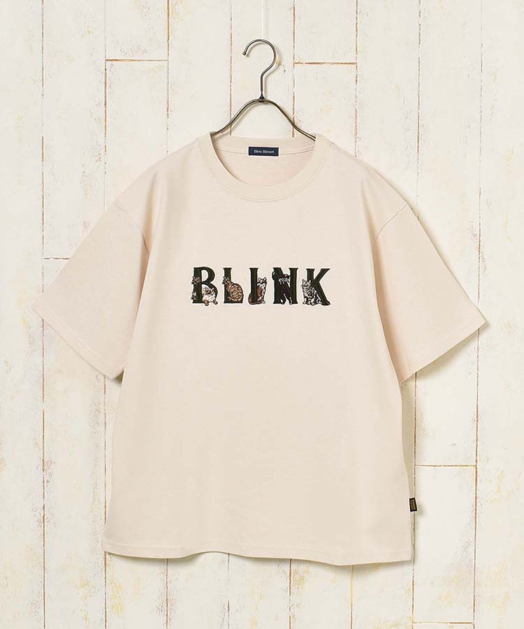 ≪SALE≫キャットロゴ刺繍Ｔシャツ