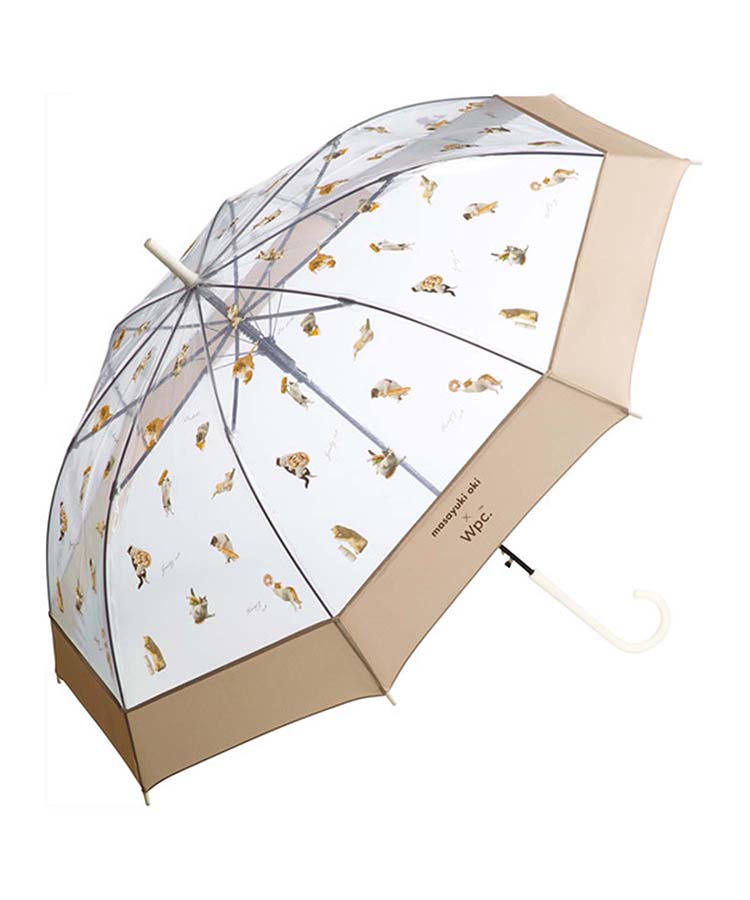 プラスティックアンブレニャン雨長傘