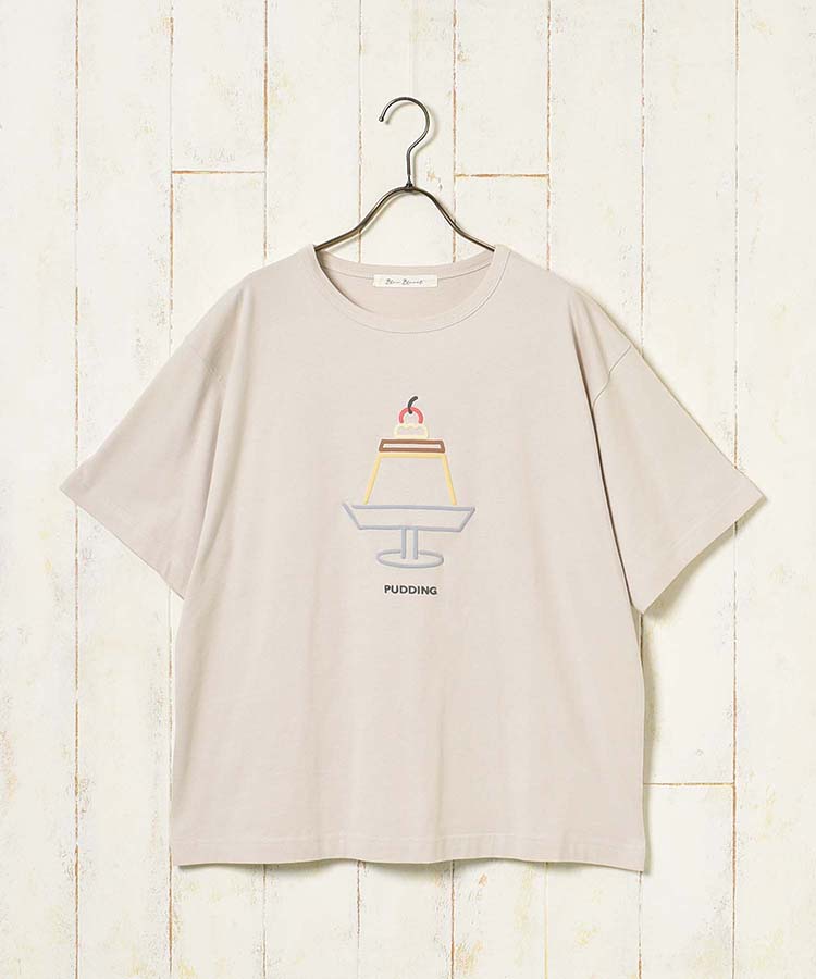 ≪SALE≫プリンアラモードぷっくりプリントTシャツ