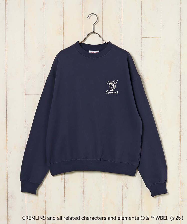 グレムリン刺繍トレーナー