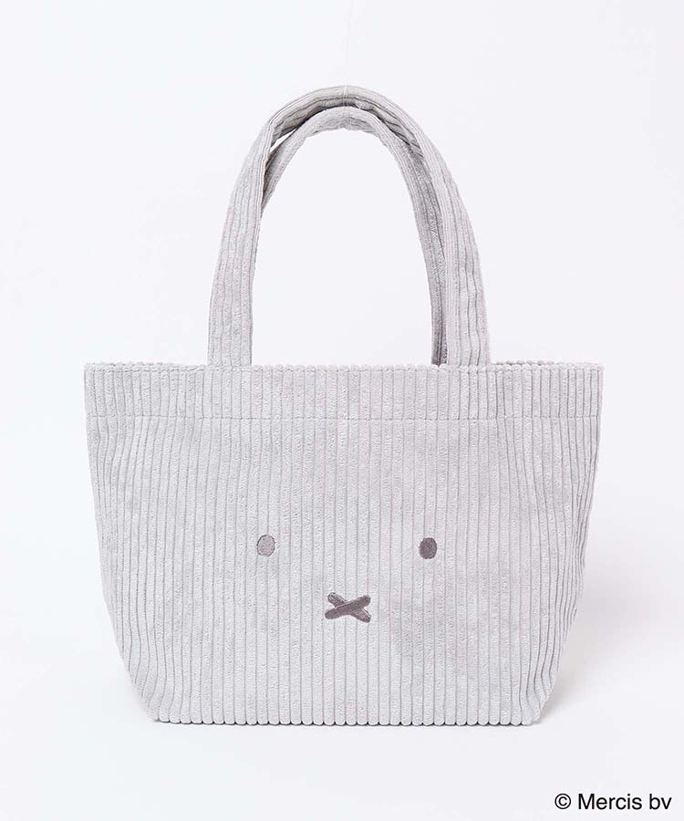 miffyおかおコーデュロイトートバッグ